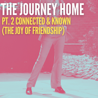 The Journey Home Pt 2: CONNECTED & KNOWN  (THE JOY OF FRIENDSHIP)